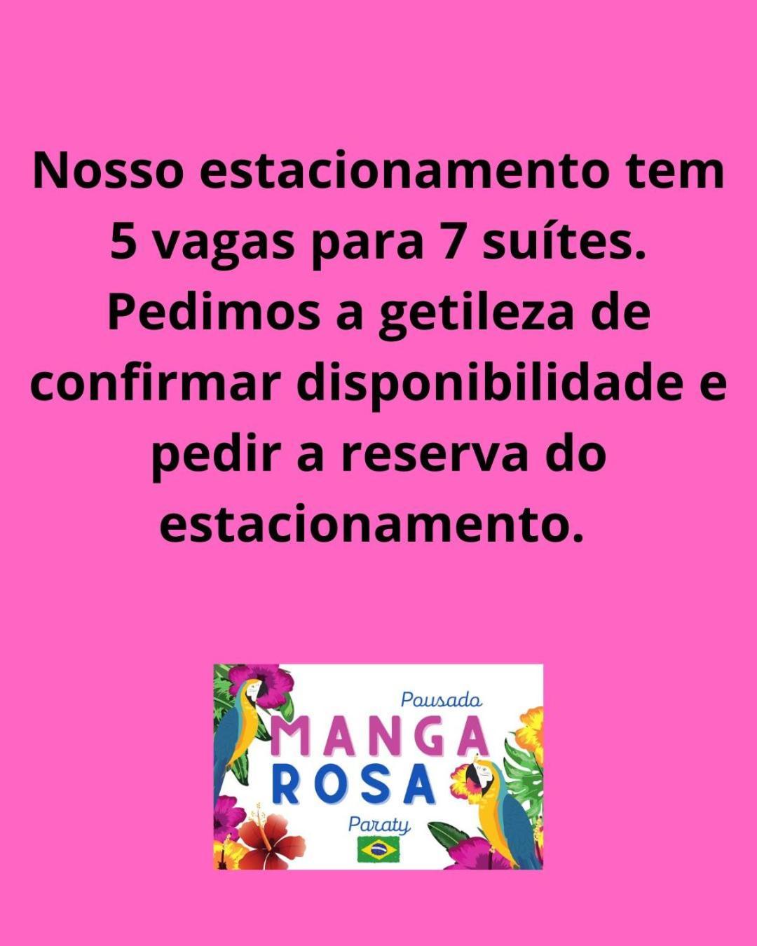 Pousada Manga Rosa Hotel Paraty Luaran gambar